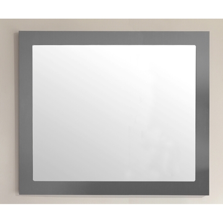 LAVIVA Fully Framed 36" Maple Grey Mirror 313FF-3630MG